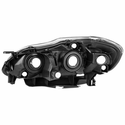 2003-2008 Toyota Corolla Par Focos Fondo Negro (Chofer & Pasajero) - PAL Auto Parts