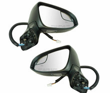 Cargar imagen en el visor de la galería, Par de retrovisores con memoria de señal de giro térmica plegable eléctrica para Toyota Venza - PAL Auto Parts
