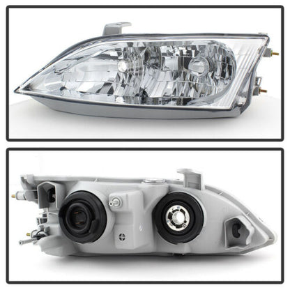 1999-2001 Lexus ES 300 Par Focos Fondo Cromado (Chofer & Pasajero) - PAL Auto Parts