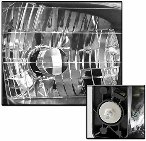 2000-2004 Toyota Tundra Par Focos Fondo Negro (Chofer & Pasajero) - PAL Auto Parts