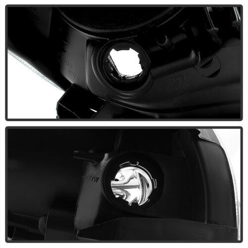 2005-2007 Scion TC Par Focos Fondo Negro (Chofer & Pasajero) - PAL Auto Parts