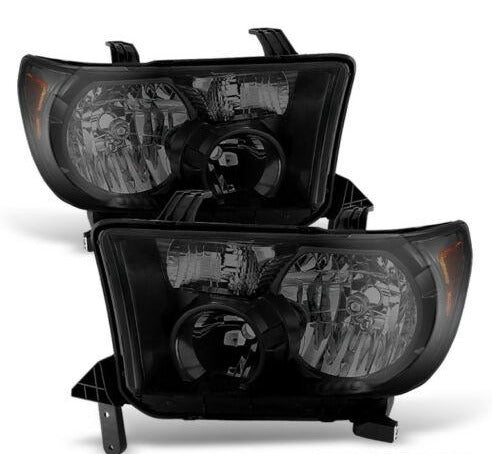 2007-2013 Toyota Tundra / 2008-2017 Sequoia Par Focos fondo Smoke ( Chofer & Pasajero) - PAL Auto Parts