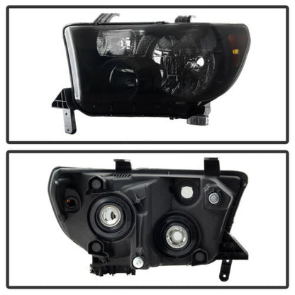 2007-2013 Toyota Tundra / 2008-2017 Sequoia Par Focos fondo Smoke ( Chofer & Pasajero) - PAL Auto Parts