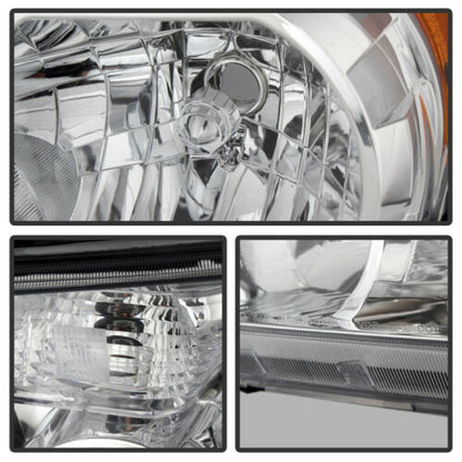 2007-2013 Toyota Tundra / 2008-2017 Par Focos fondo Cromado ( Chofer & Pasajero) - PAL Auto Parts