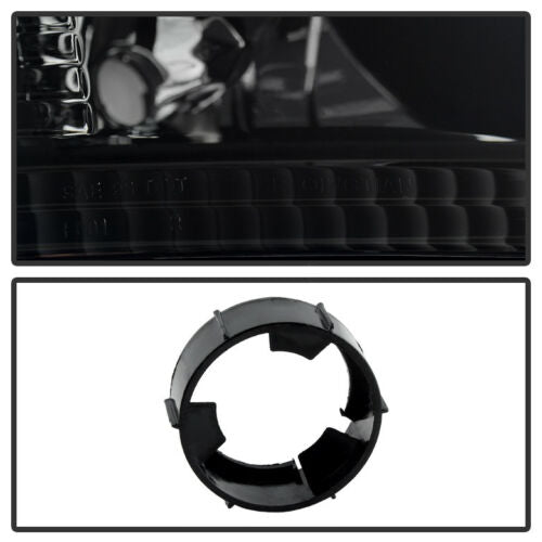 1997-2003 Ford F-150 Expedition Par Focos Fondo Black Smoke (Chofer & Pasajero) - PAL Auto Parts
