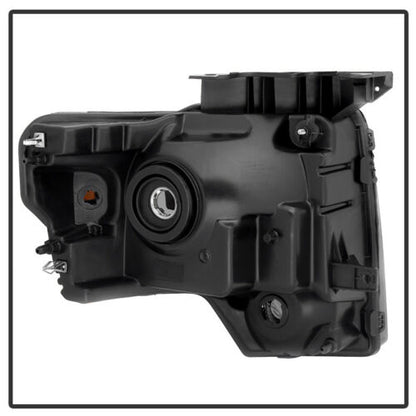 2009-2014 Ford F-150 Raptor SVT Par Focos Fondo Negro (Chofer & Pasajero) - PAL Auto Parts