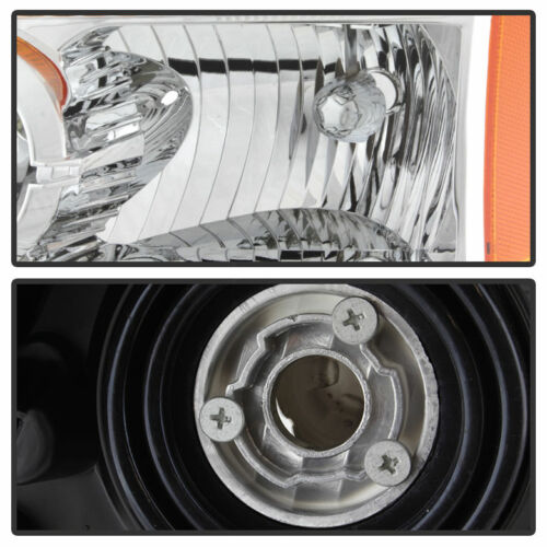 2004-2015 NISSAN TITAN/ 2004-2007 NISSAN ARMADA PAR FOCOS FONDO CROMADO (CHOFER & PASAJERO) - PAL Auto Parts