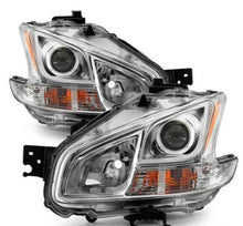 Cargar imagen en el visor de la galería, 2009-2014 NISSAN MAXIMA PAR FOCOS FONDO CROMADO ( CHOFER &amp; PASAJERO) - PAL Auto Parts
