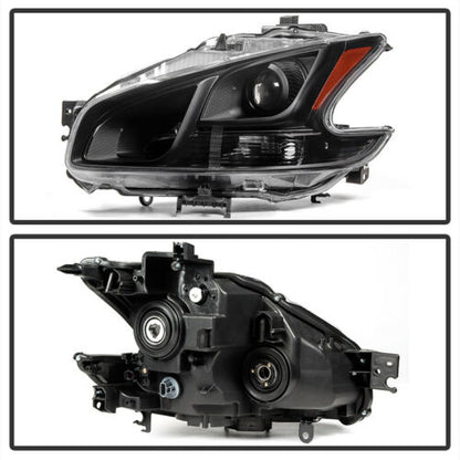 2009-2014 NISSAN MAXIMA PAR FOCOS FONDO NEGRO ( CHOFER & PASAJERO) - PAL Auto Parts