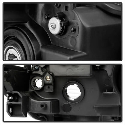 2009-2014 NISSAN MAXIMA PAR FOCOS FONDO NEGRO ( CHOFER & PASAJERO) - PAL Auto Parts