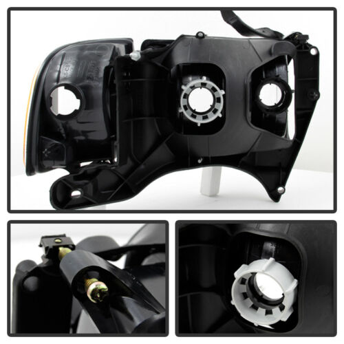 1994-2001 DODGE RAM 1500/ 1994-2002 2500/3500 PAR FOCOS FONDO HUMO-SMOKE (CHOFER & PASAJERO) - PAL Auto Parts