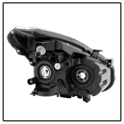 2008-2013 Nissan Rogue Par Focos Fondo Negro (Chofer & Pasajero) - PAL Auto Parts