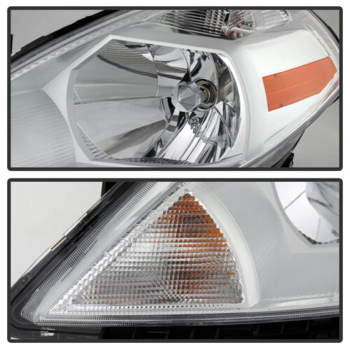 2007-2012 NISSAN VERSA PAR FOCOS FONDO CROMADO (CHOFER & PASAJERO) - PAL Auto Parts