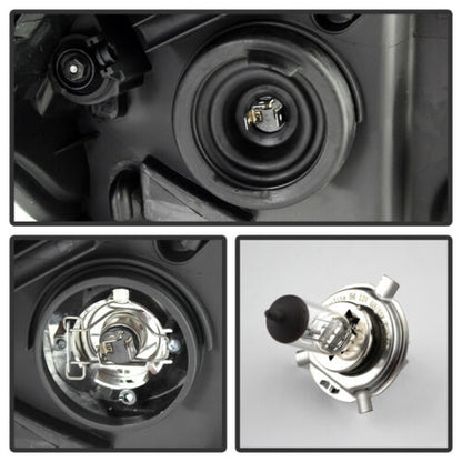 2007-2012 NISSAN VERSA PAR FOCOS FONDO CROMADO (CHOFER & PASAJERO) - PAL Auto Parts