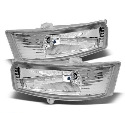 2005-2006 Toyota Camry Par Focos Fog Lights Fondo Cromado (Chofer & Pasajero) - PAL Auto Parts