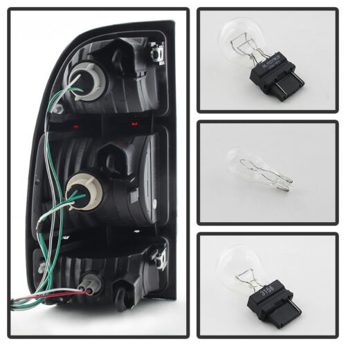 2000-2004 TOYOTA TUNDRA PAR FOCOS TRASEROS FONDO SMOKE (Chofer & Pasajero) - PAL Auto Parts