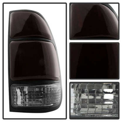 2000-2004 TOYOTA TUNDRA PAR FOCOS TRASEROS FONDO SMOKE (Chofer & Pasajero) - PAL Auto Parts