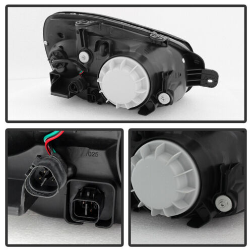 2003-2006 Hyundai Santa Fe Par Focos Fondo Cromado (Chofer & Pasajero) - PAL Auto Parts