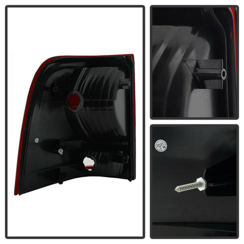 2002-2005 Ford Explorer Par Focos Traseros Fondo Humo (Chofer & Pasajero) - PAL Auto Parts