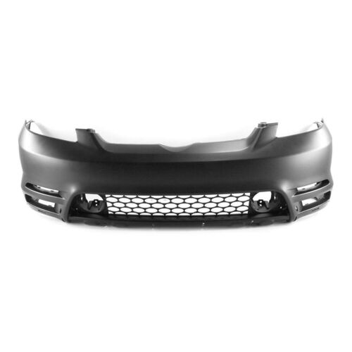 2003-2004 Toyota Matrix Front Bumper Color Black - PAL Auto Parts