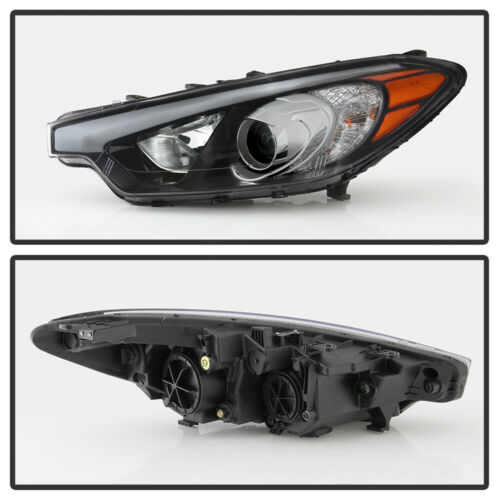 2014-2016 Kia Forte Par Focos Fondo Negro (Chofer & Pasajero) - PAL Auto Parts