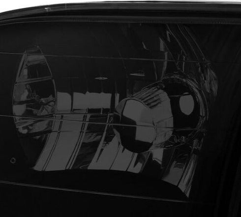2000-2004 Toyota Tundra Par Focos Fondo Negro (Chofer & Pasajero) - PAL Auto Parts
