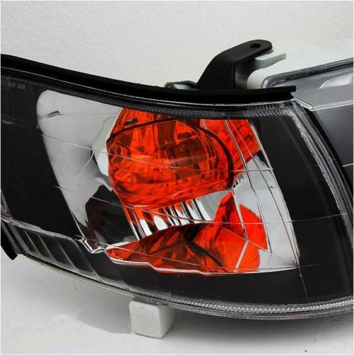 1993-1997 Toyota Corolla JDM Par Focos Fondo Negro (Chofer & Pasajero) - PAL Auto Parts